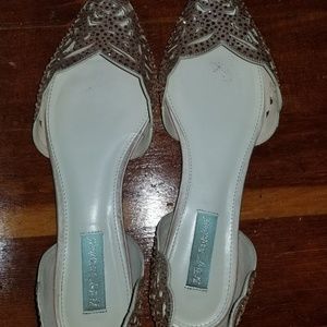 Betsy Johnson wedding flats